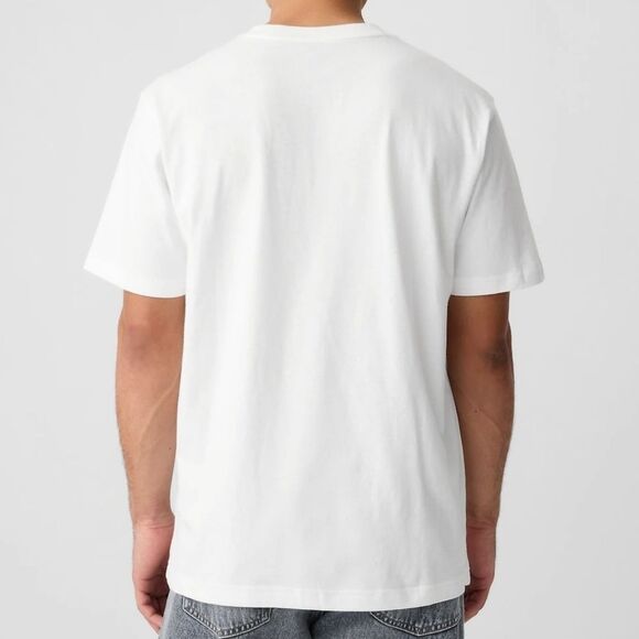 DSG Men's White Crewneck Short Sleeve Tee - Picture 2 of 14